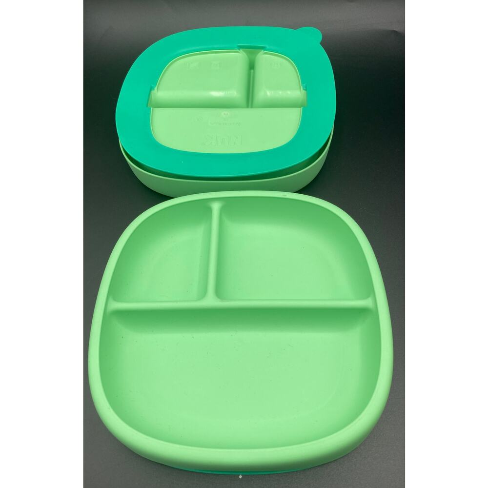 Lot 7 Munchkin 360 Gyro Bowl Nuk Suction Plate Cup Sippy Toddler Boy Girl Blue - Picture 4 of 8